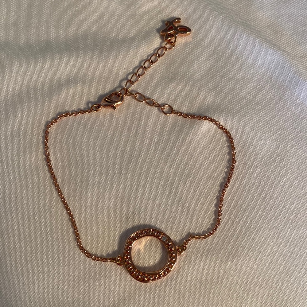 Rose gold bracelet